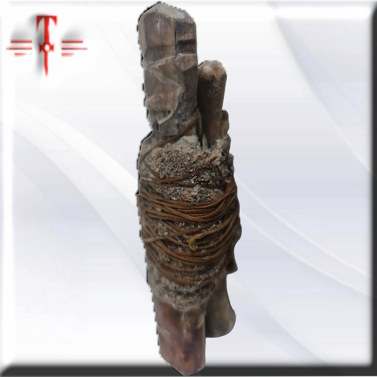 Fetiche de amarre , amuleto africano , secretos del Vodun
