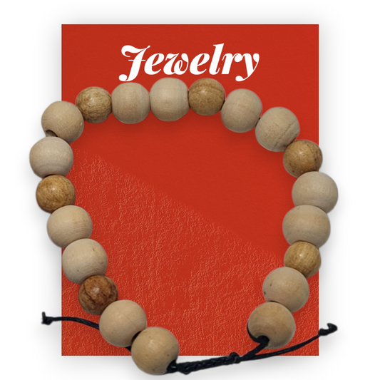 Pulsera de Palo santo y Abedul