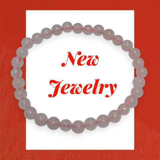 pulsera cuarzo rosa