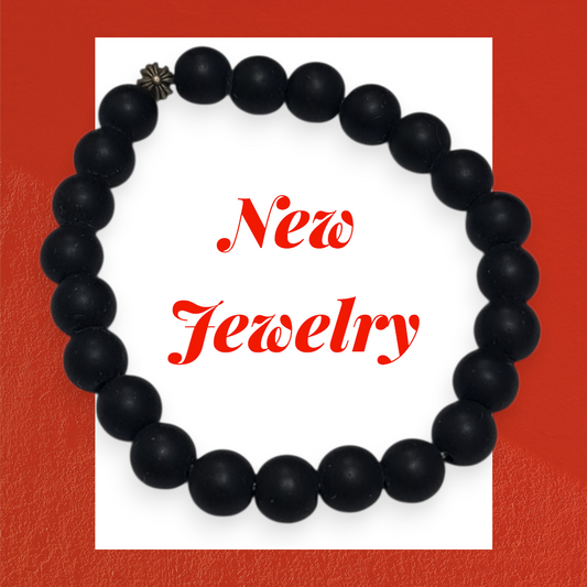 pulsera Obsidiana mate