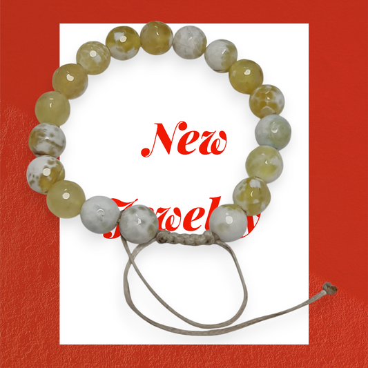 pulsera de Agata Amarilla