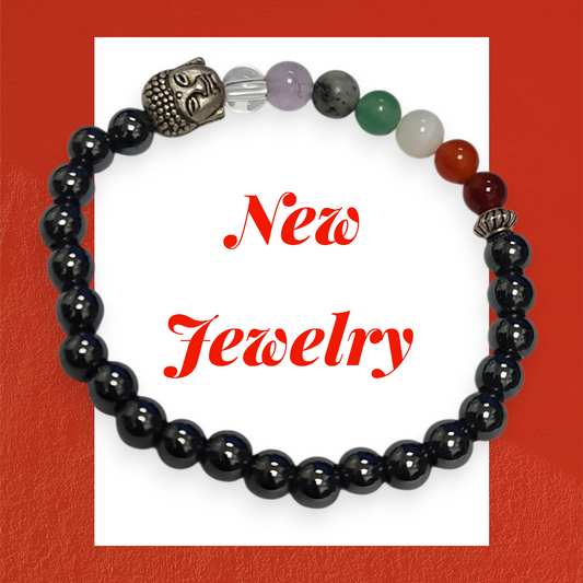 pulsera hematite 7 chakras