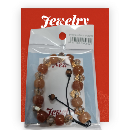 pulsera carleona y cristal