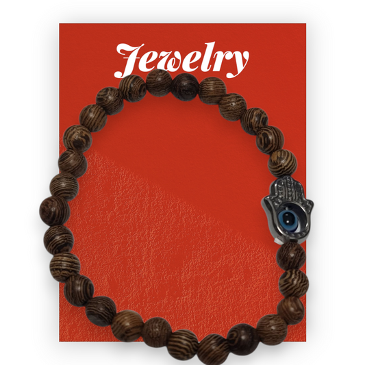 pulsera Palo santo y Hamsa