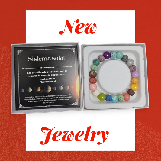 pulsera minerales sistema solar