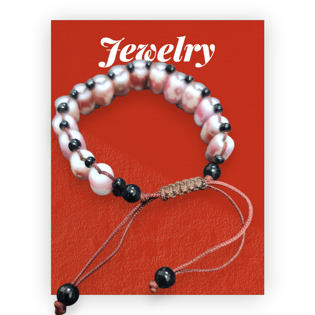 Pulsera ceramica trenzada