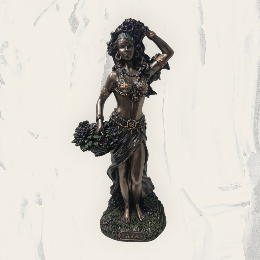 Orisha Aja , estilo veronese , deidades yoruba , Santeria , dioses africanos