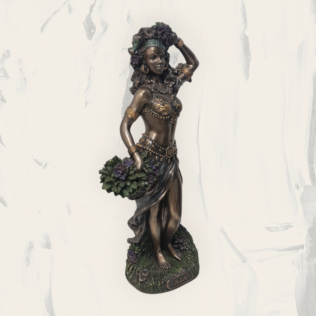 Orisha Aja , estilo veronese , deidades yoruba , Santeria , dioses africanos