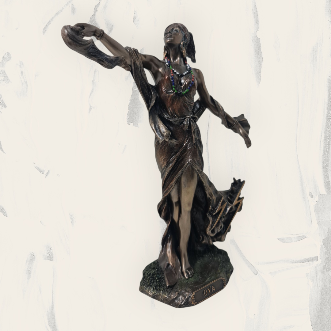 Orisha Oyá , estilo veronese , deidades yoruba , Santeria , dioses africanos