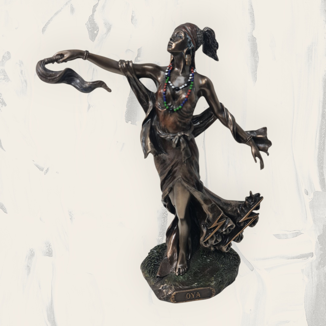 Orisha Oyá , estilo veronese , deidades yoruba , Santeria , dioses africanos