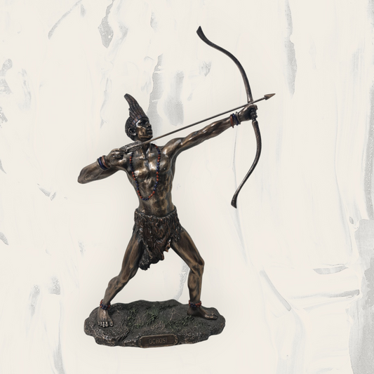 Orisha Ochosi , estilo veronese , deidades yoruba , Santeria , dioses africanos