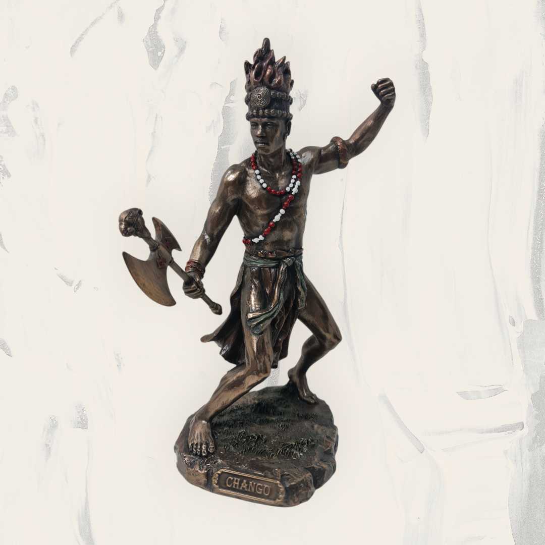 Orisha Shango , estilo veronese , deidades yoruba , Santeria , dioses africanos