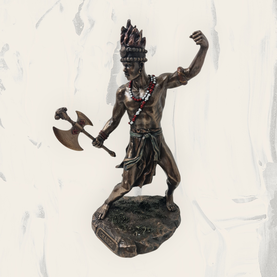 Orisha Shango , estilo veronese , deidades yoruba , Santeria , dioses africanos