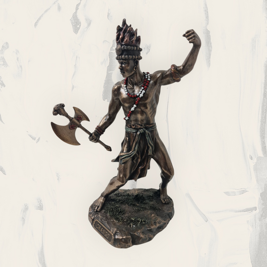 Orisha Shango , estilo veronese , deidades yoruba , Santeria , dioses africanos