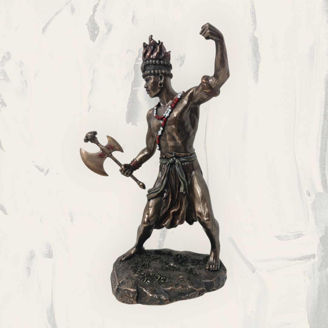 Orisha Shango , estilo veronese , deidades yoruba , Santeria , dioses africanos