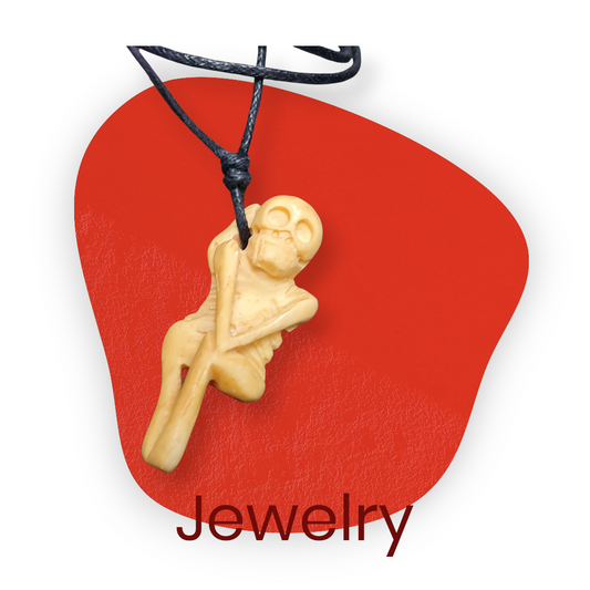 colgante esqueleto hueso Yak