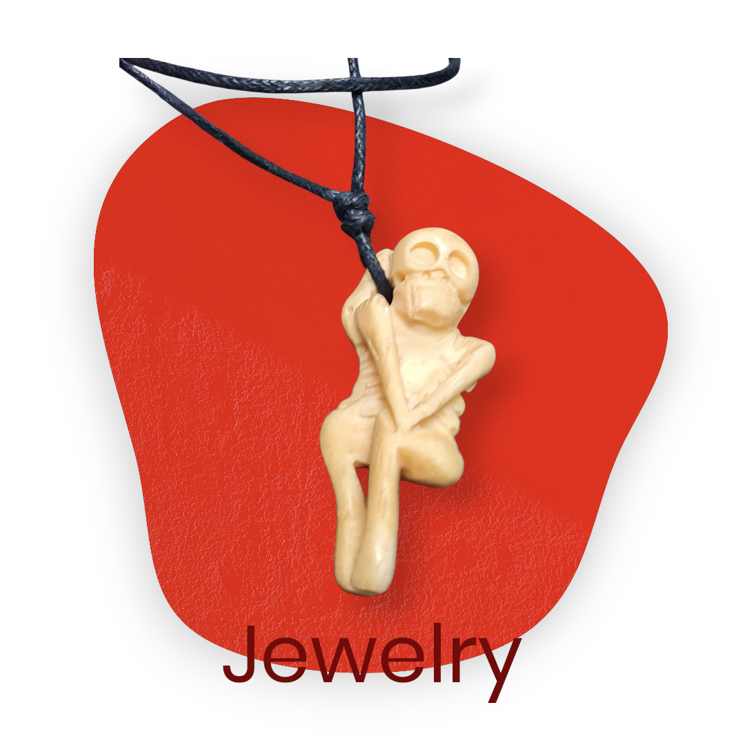 colgante esqueleto hueso Yak