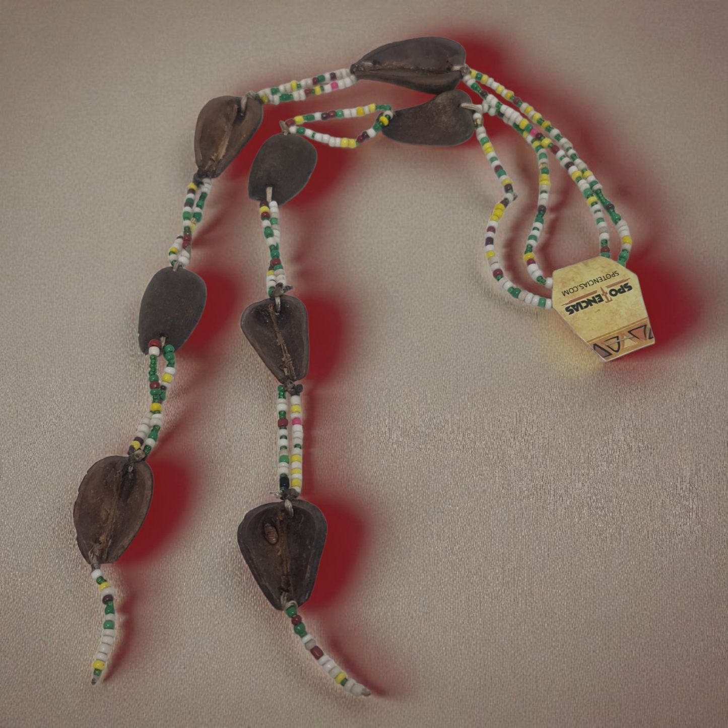 Afrikanische Ekuele, Nigeria, Ifá-Samen, Opele Egbere. Santeria Babalawo, Osain