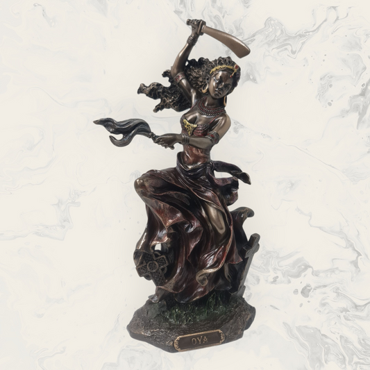 Orisha Oyá , estilo veronese , deidades yoruba , Santeria , dioses africanos