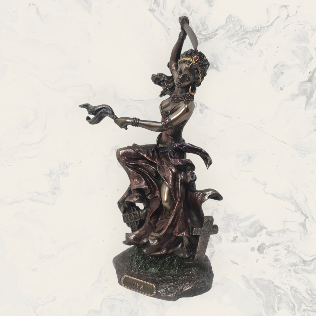 Orisha Oyá , estilo veronese , deidades yoruba , Santeria , dioses africanos