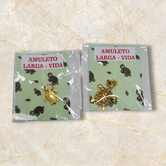 colgante amuleto Tortuga de la larga vida