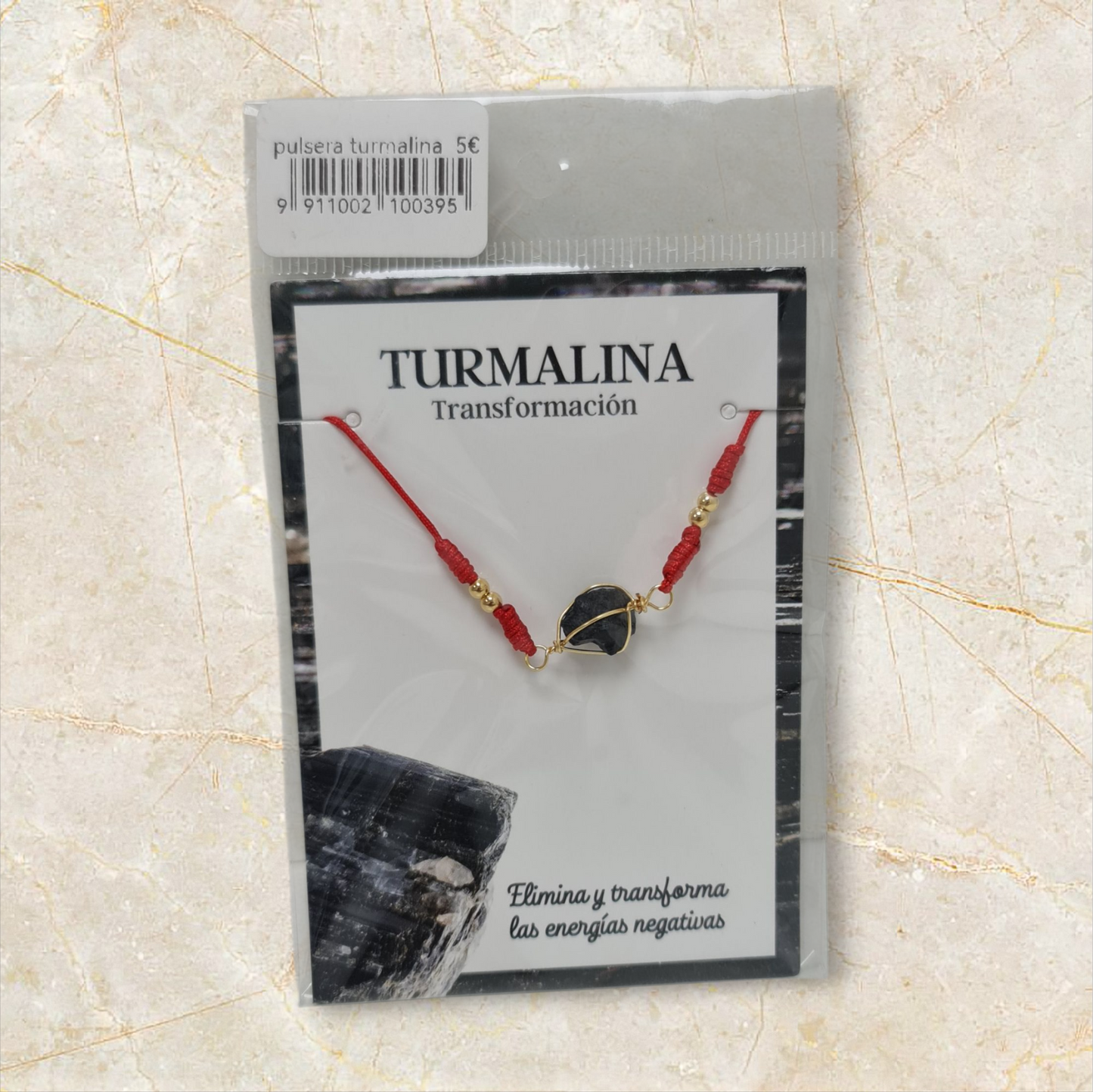 Pulsera con turmalina