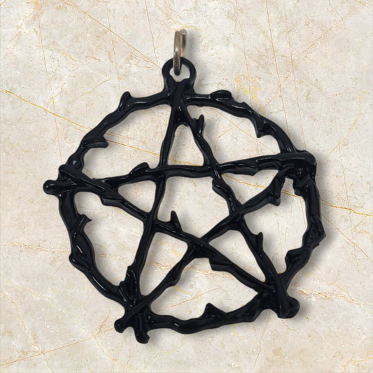 colgante estrella wicca