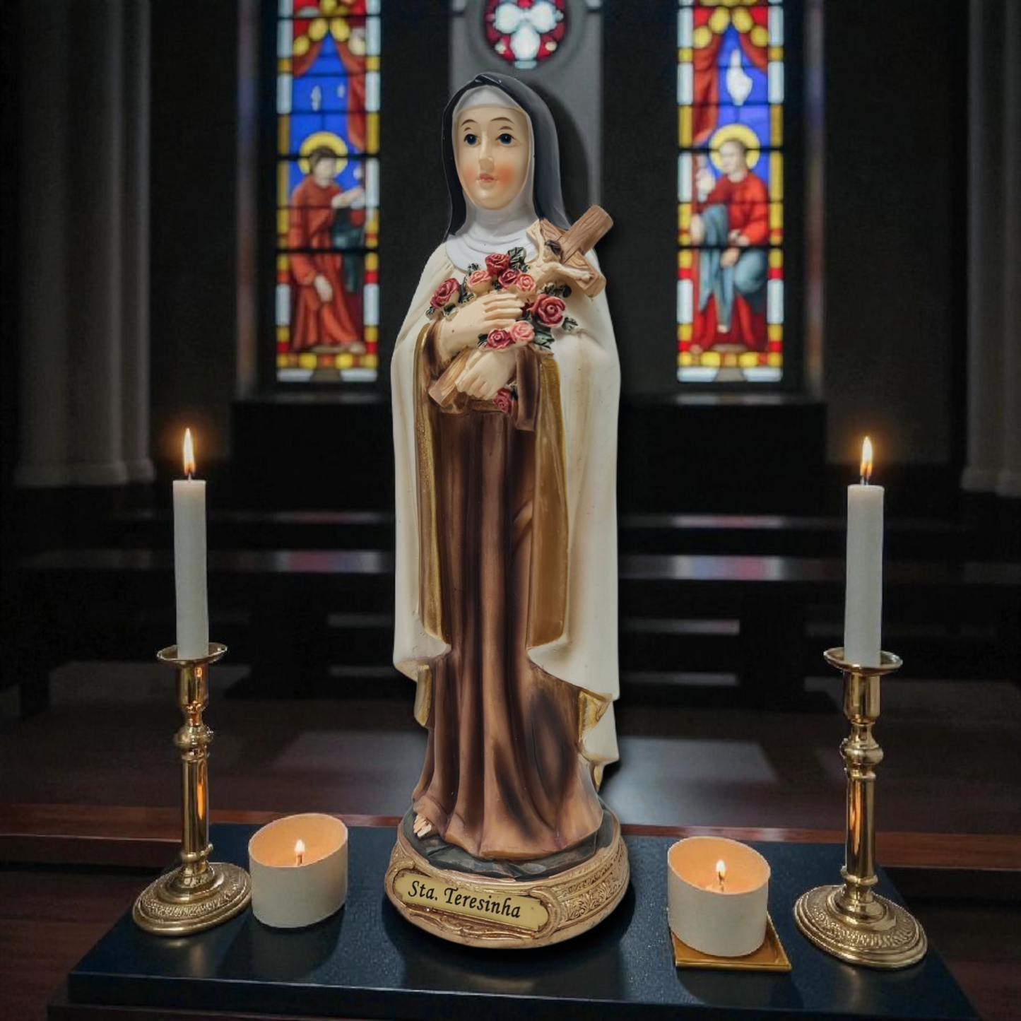 Virgen santa teresa de Courdec , Santos y Vírgenes católicos , productos Religiosos