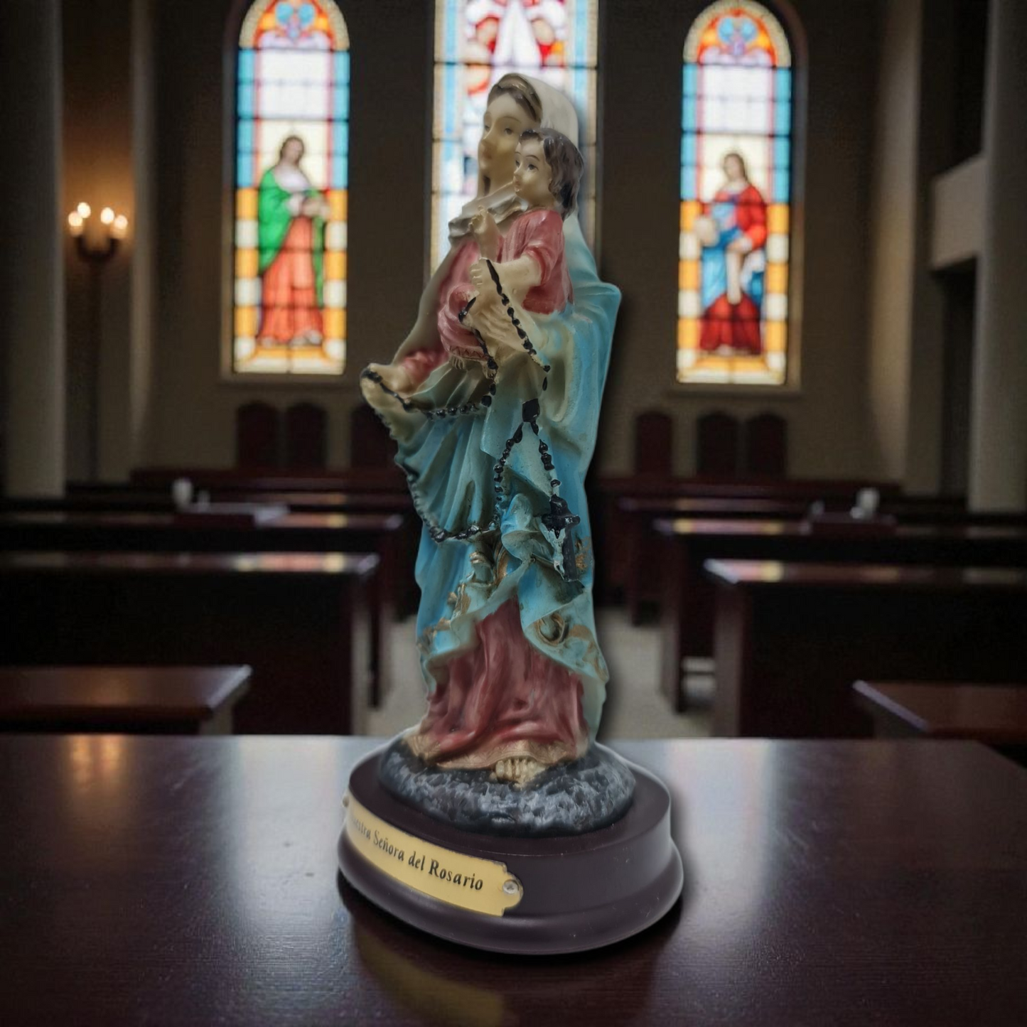 Nuestra Señora del Rosario , virgenes y santos catolicos