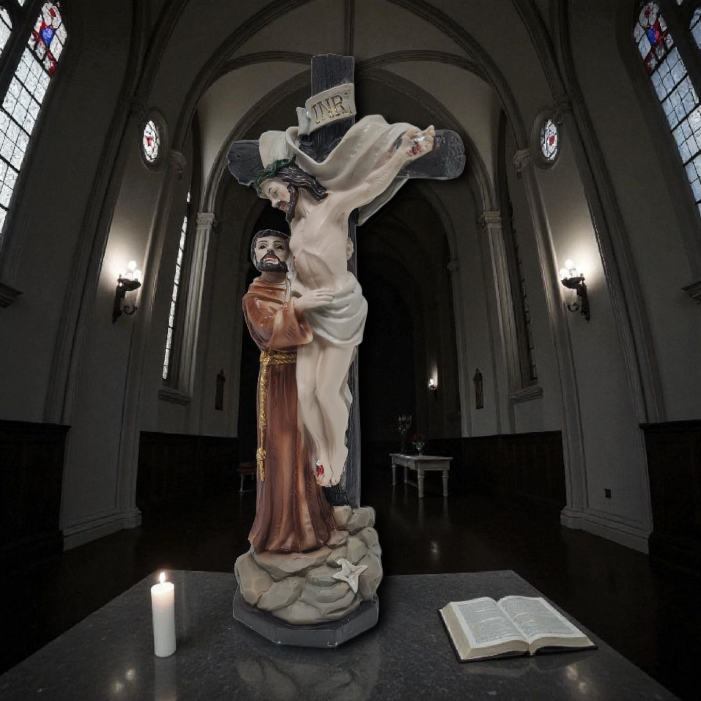 Cristo con Francisco