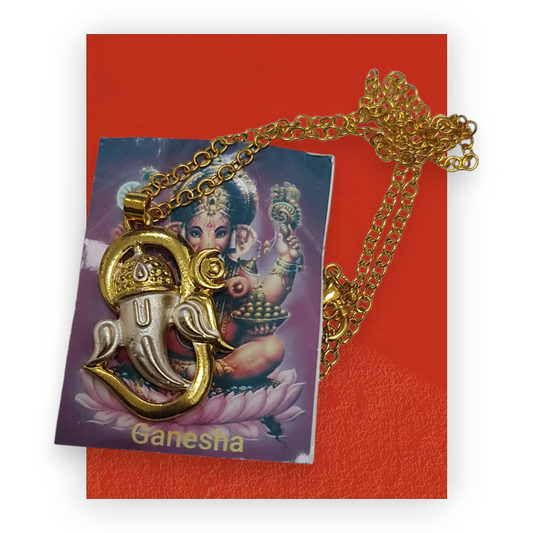 colgante Ganesha dorado