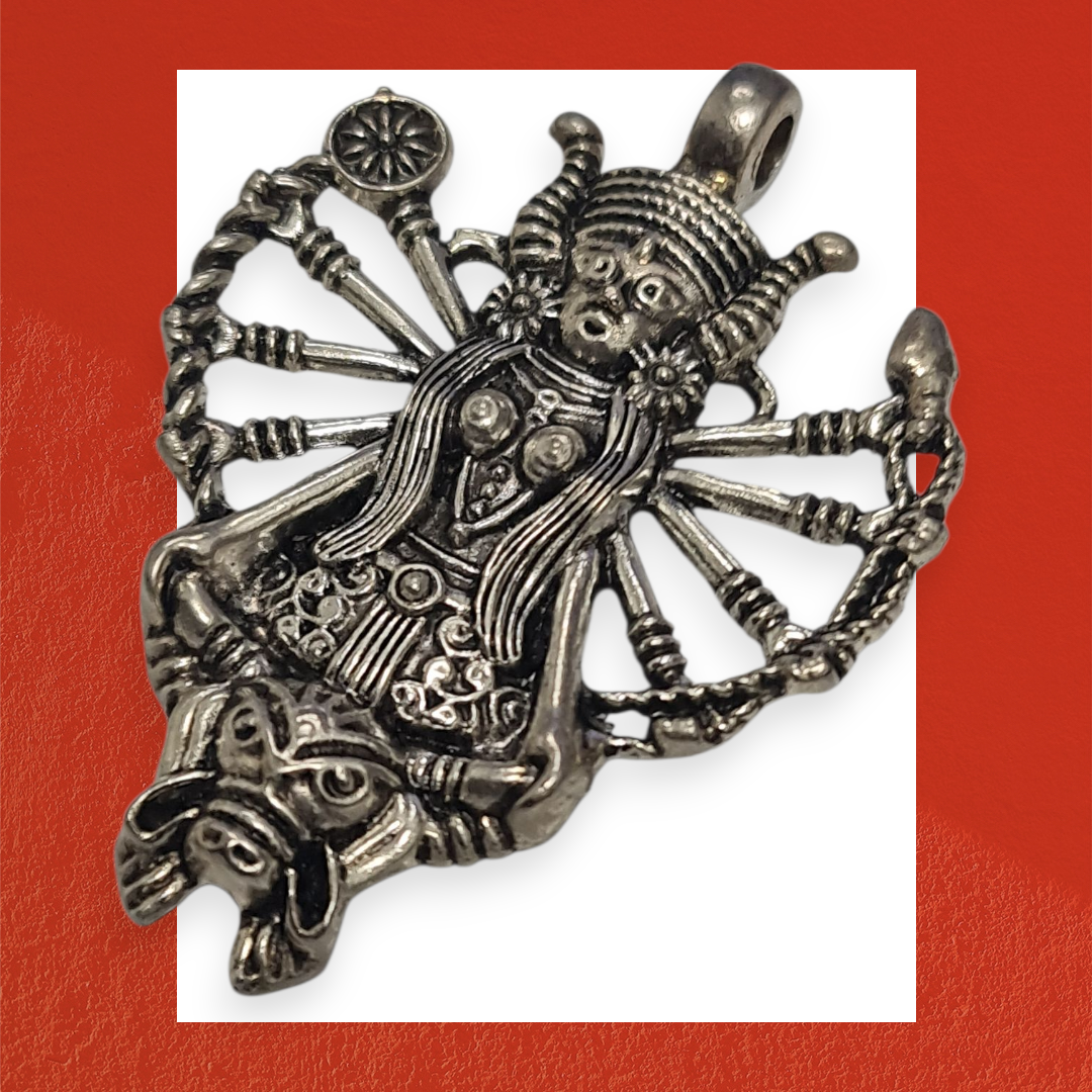 colgante Diosa Durga 8 manos