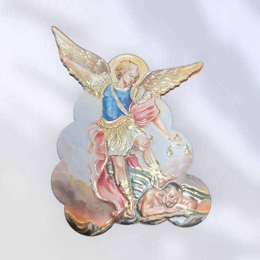 Placa magnetica San Miguel arcangel