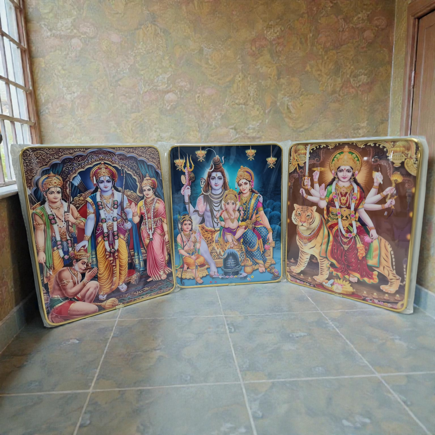 Cuadro decorativo de dioses hindúes