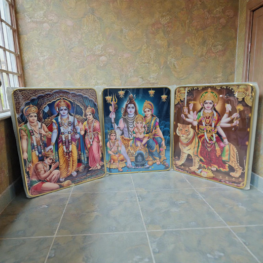 Cuadro decorativo de dioses hindúes