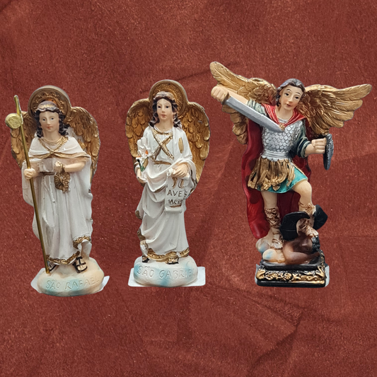 Arcangeles de 8 cm , Santos y Vírgenes católicos , productos Religiosos