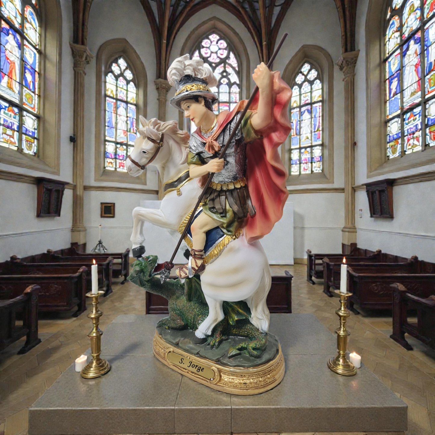 Heiliger Georg, Katholische Heilige und Jungfrauen, Religiöse Produkte