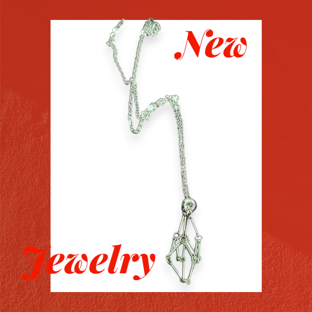 Collar con jaula para minerales