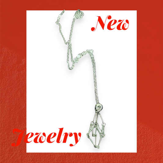 Collar con jaula para minerales