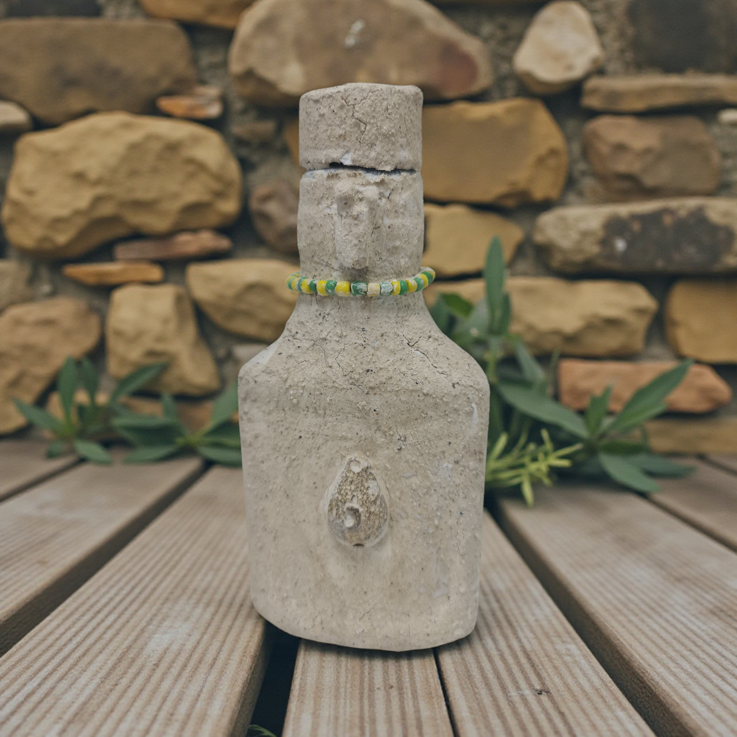 Contenedor para guardar Iyerosun de Ifá