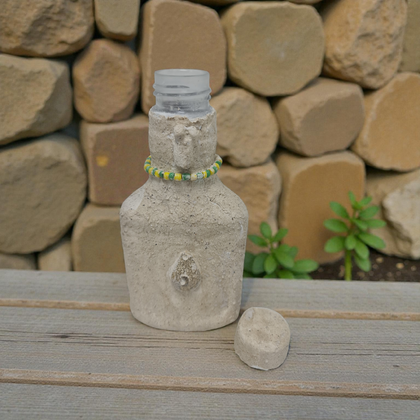 Contenedor para guardar Iyerosun de Ifá