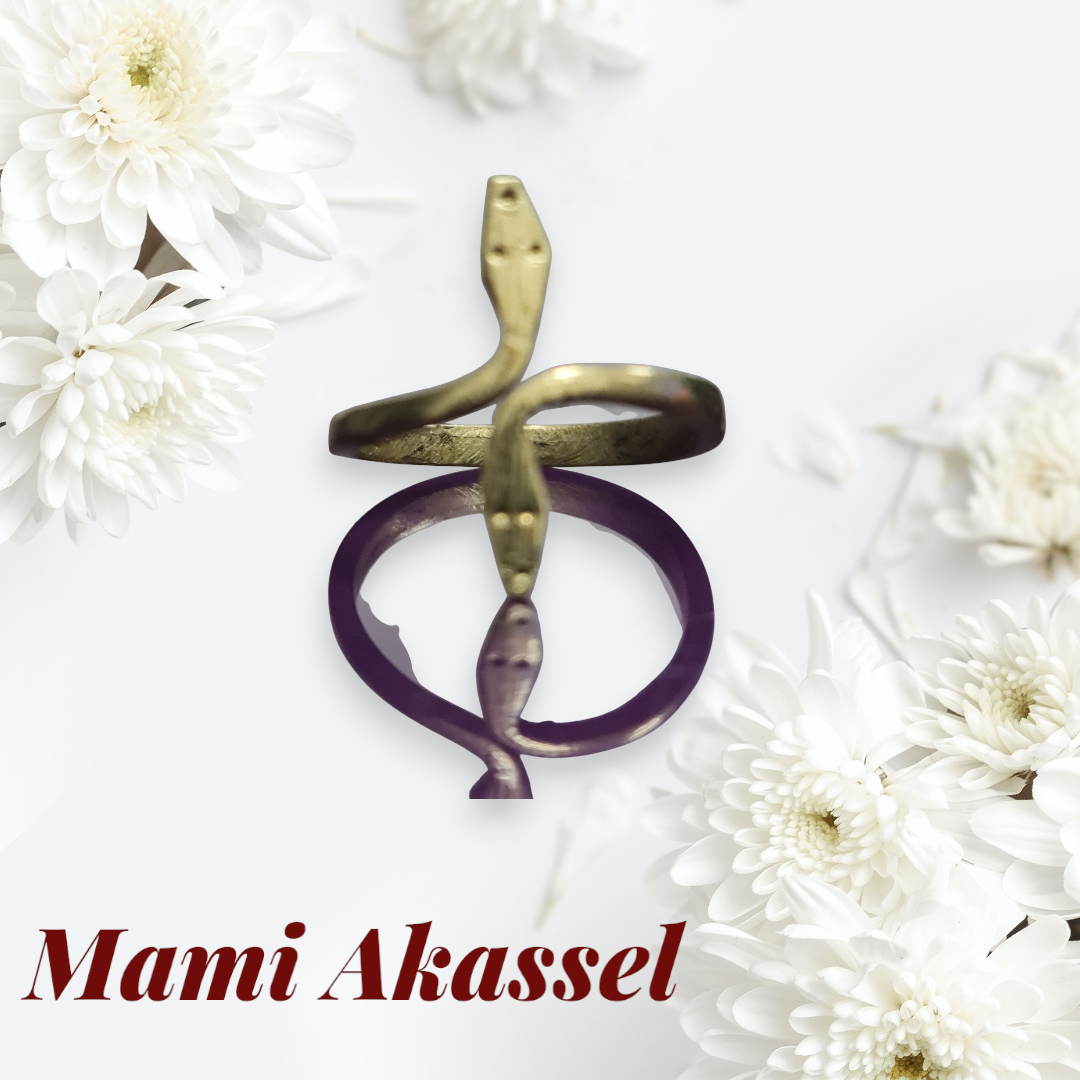 Schutzring, Vodun Akassel, Geist der Schlange, Vodoun Fon von Benin