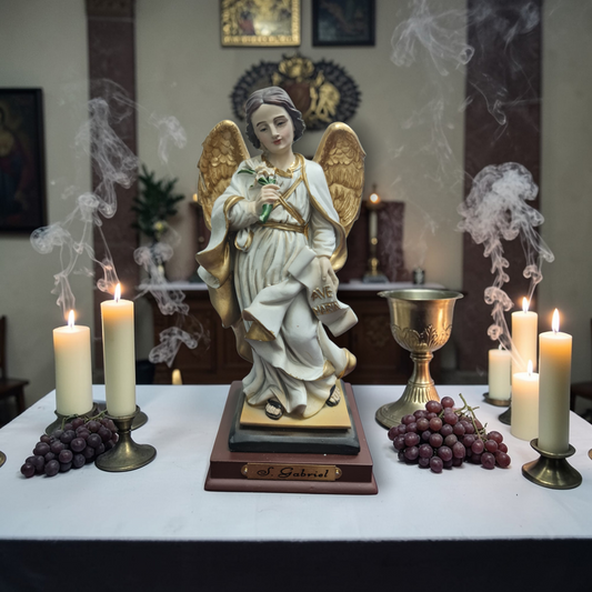 Arcangel Gabriel , virgenes y santos catolicos , articulos religiosos