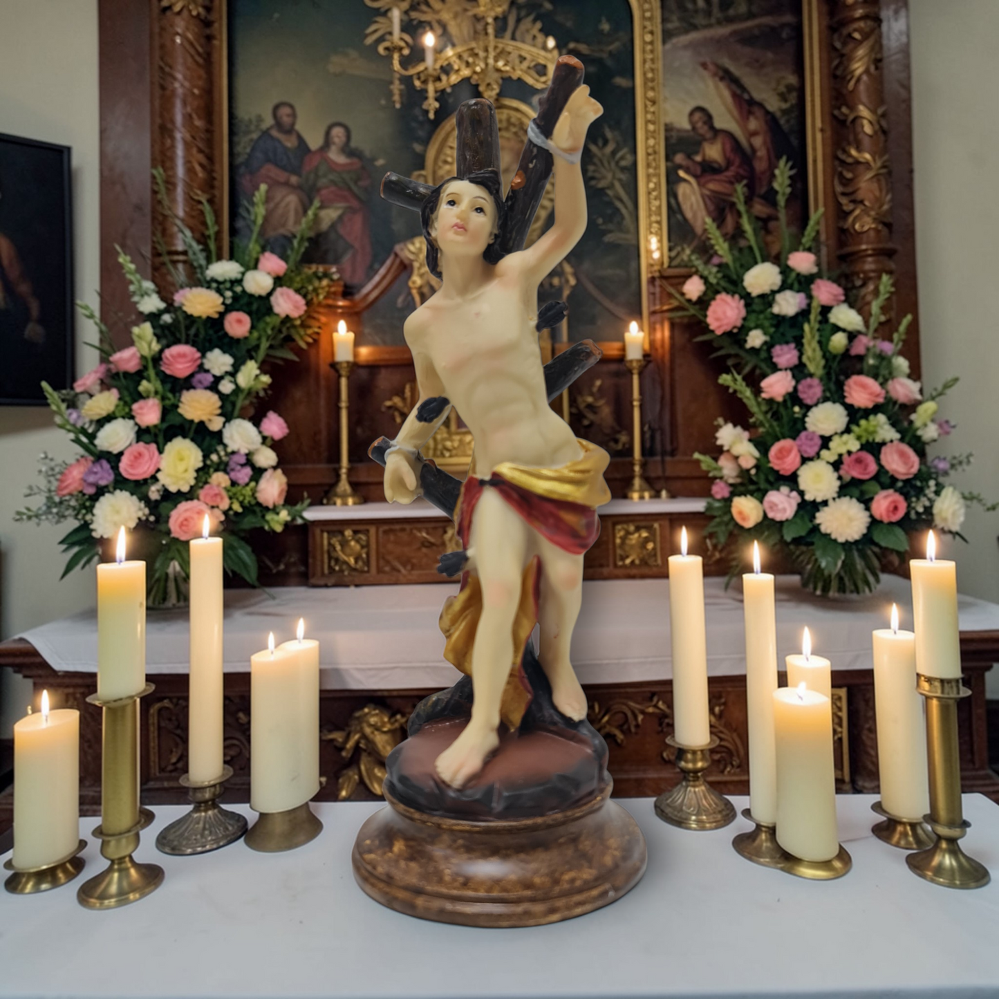 Heiliger Sebastian, Katholische Heilige und Jungfrauen, Religiöse Produkte