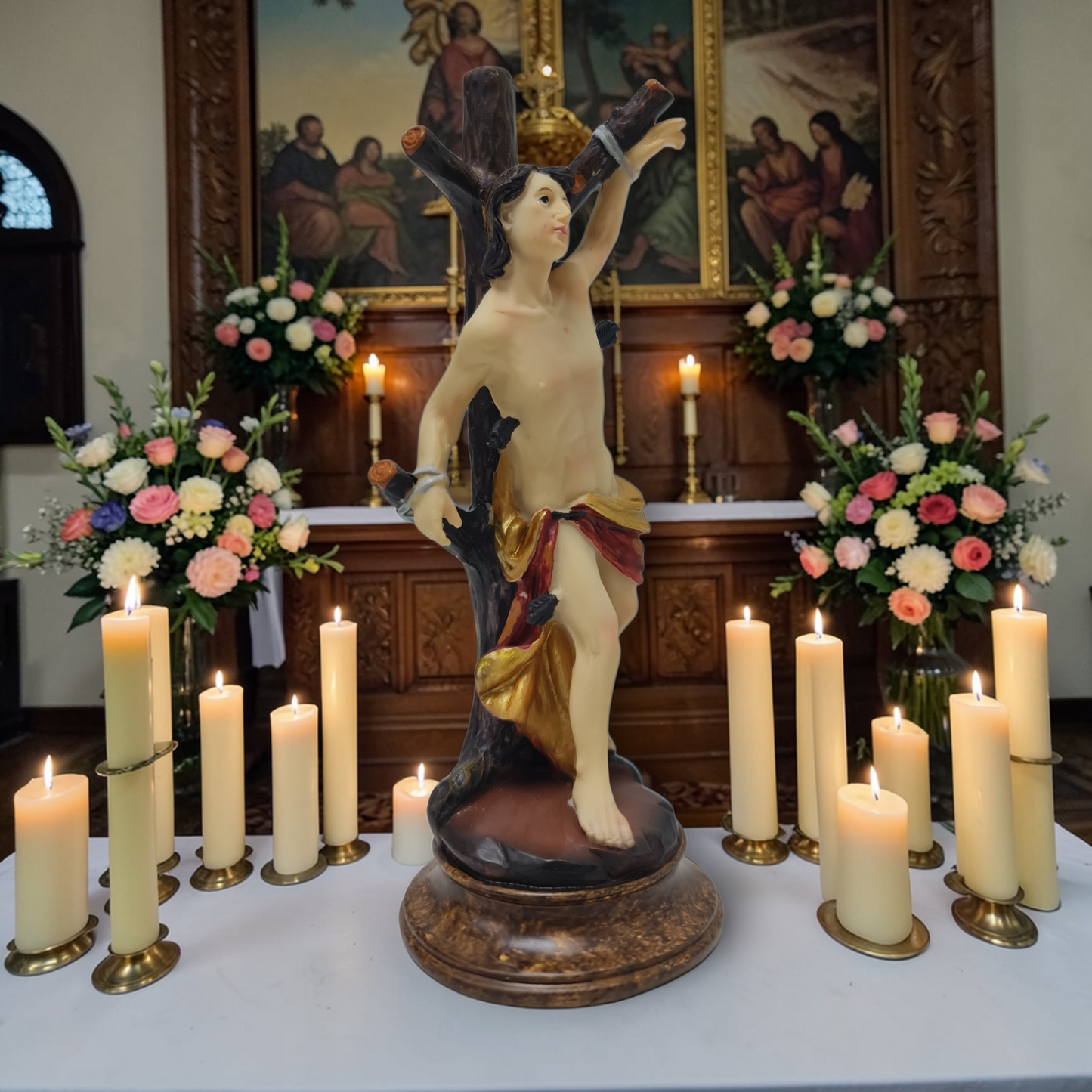 Heiliger Sebastian, Katholische Heilige und Jungfrauen, Religiöse Produkte