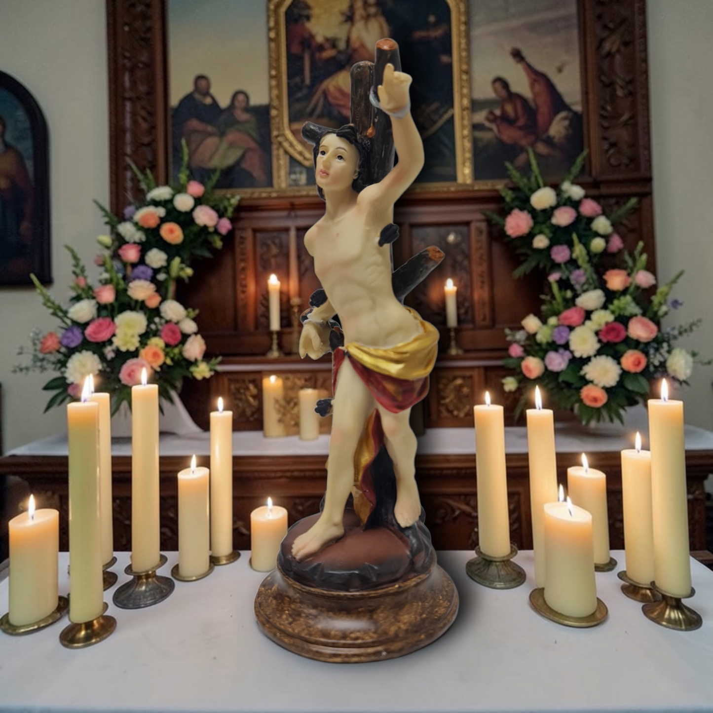 Heiliger Sebastian, Katholische Heilige und Jungfrauen, Religiöse Produkte