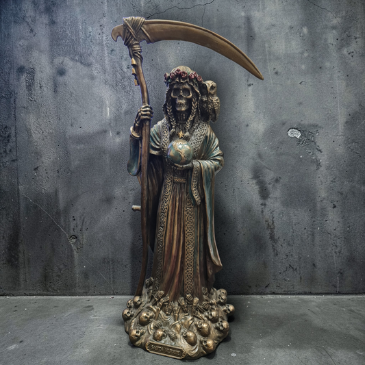 Santa Muerte Statue 20cm, Heiligster Tod, Gottheiten, Mythologie