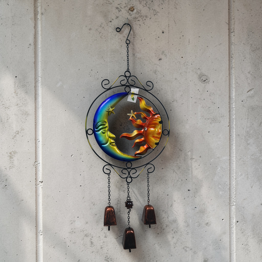 colgador de pared Sol y luna