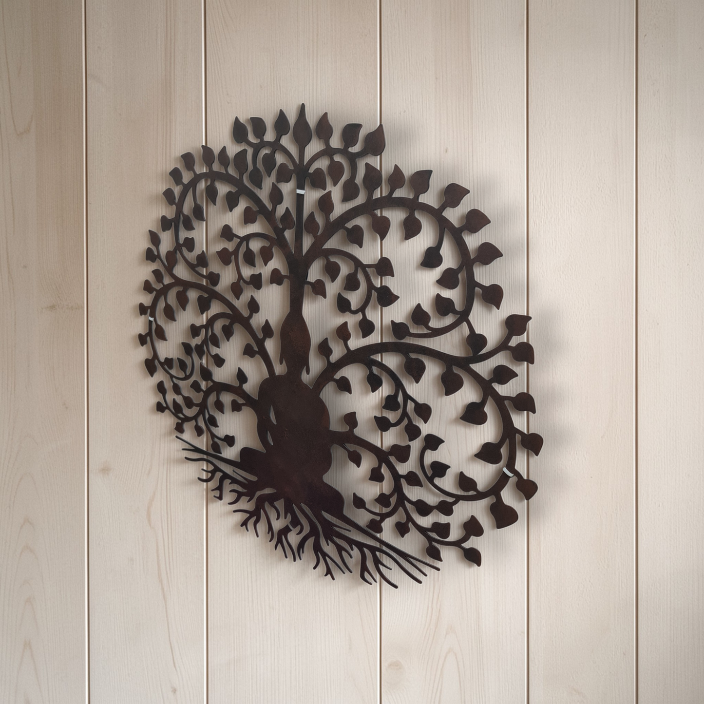 Árbol con buda laton 58cm