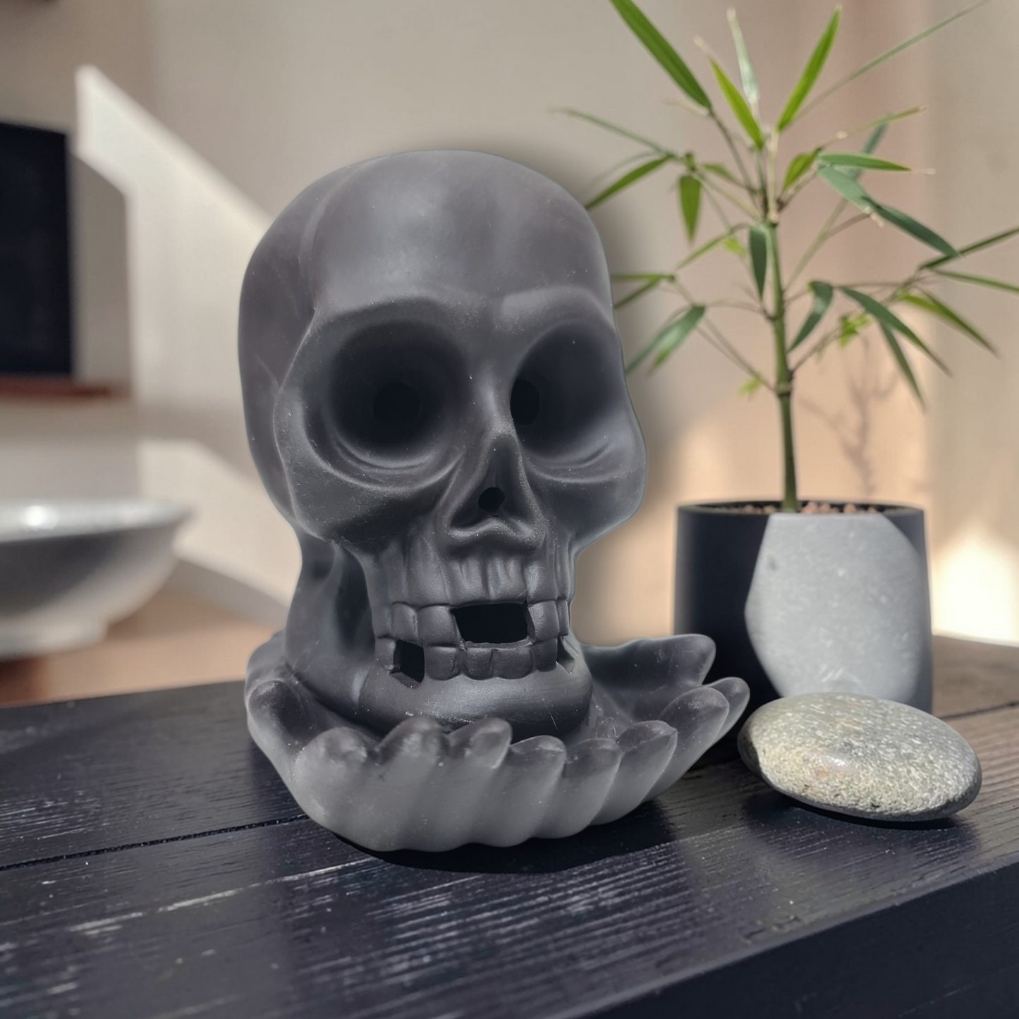 Incensario Reflujo calavera